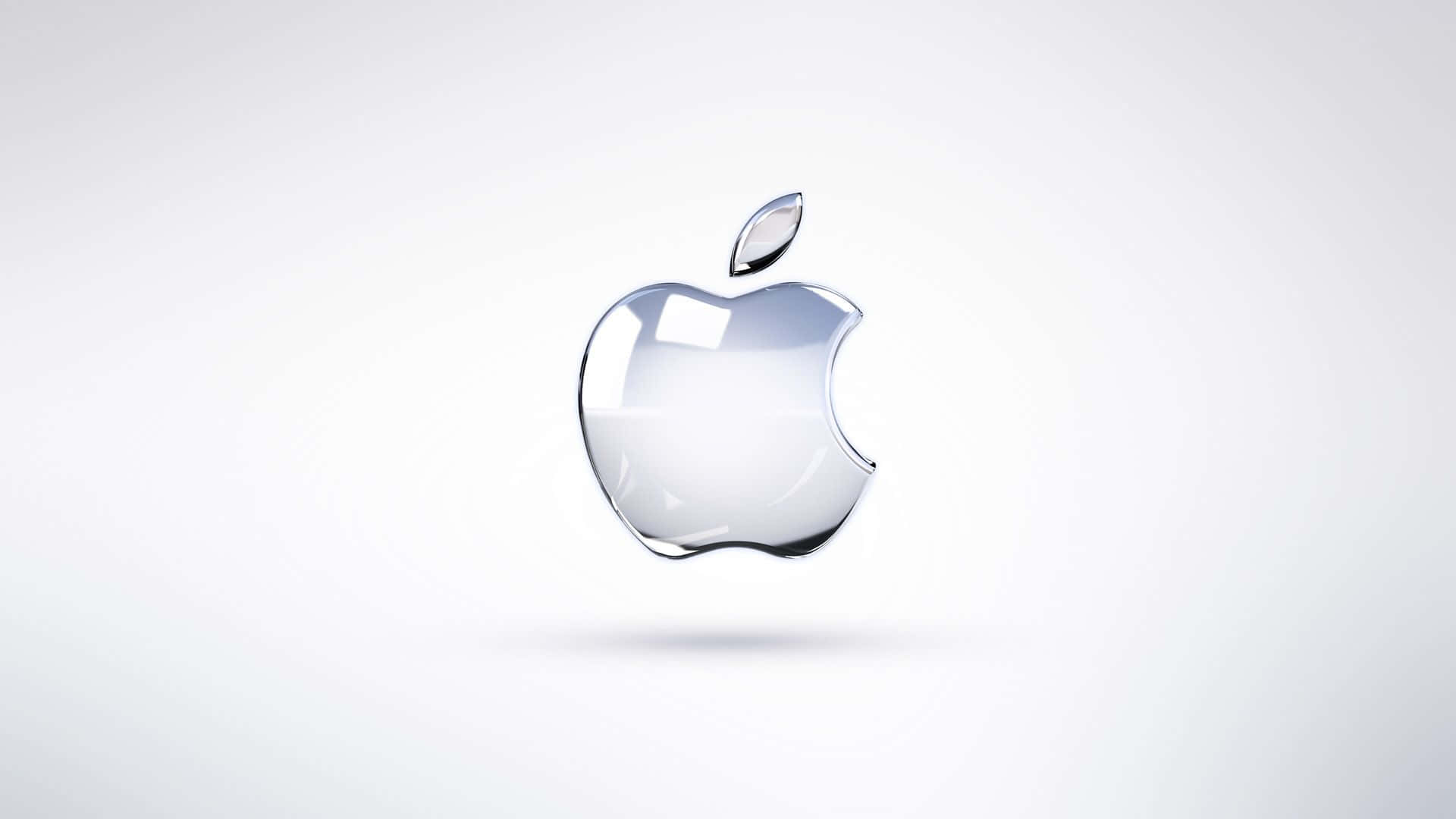 Laptopdurchsichtiges Apple-logo Wallpaper