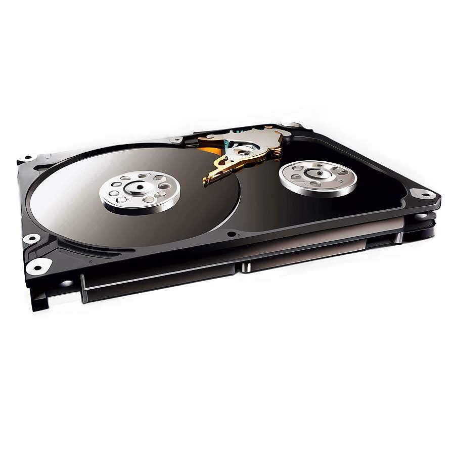 Laptop Hard Drive Art Png Amw24 PNG