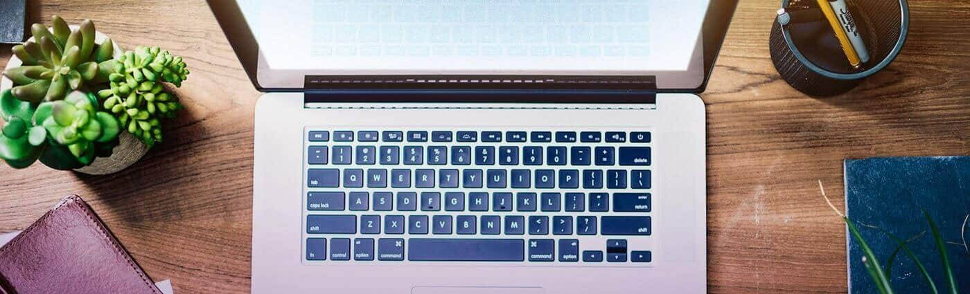 Laptop Keyboard Linkedin Banner Picture