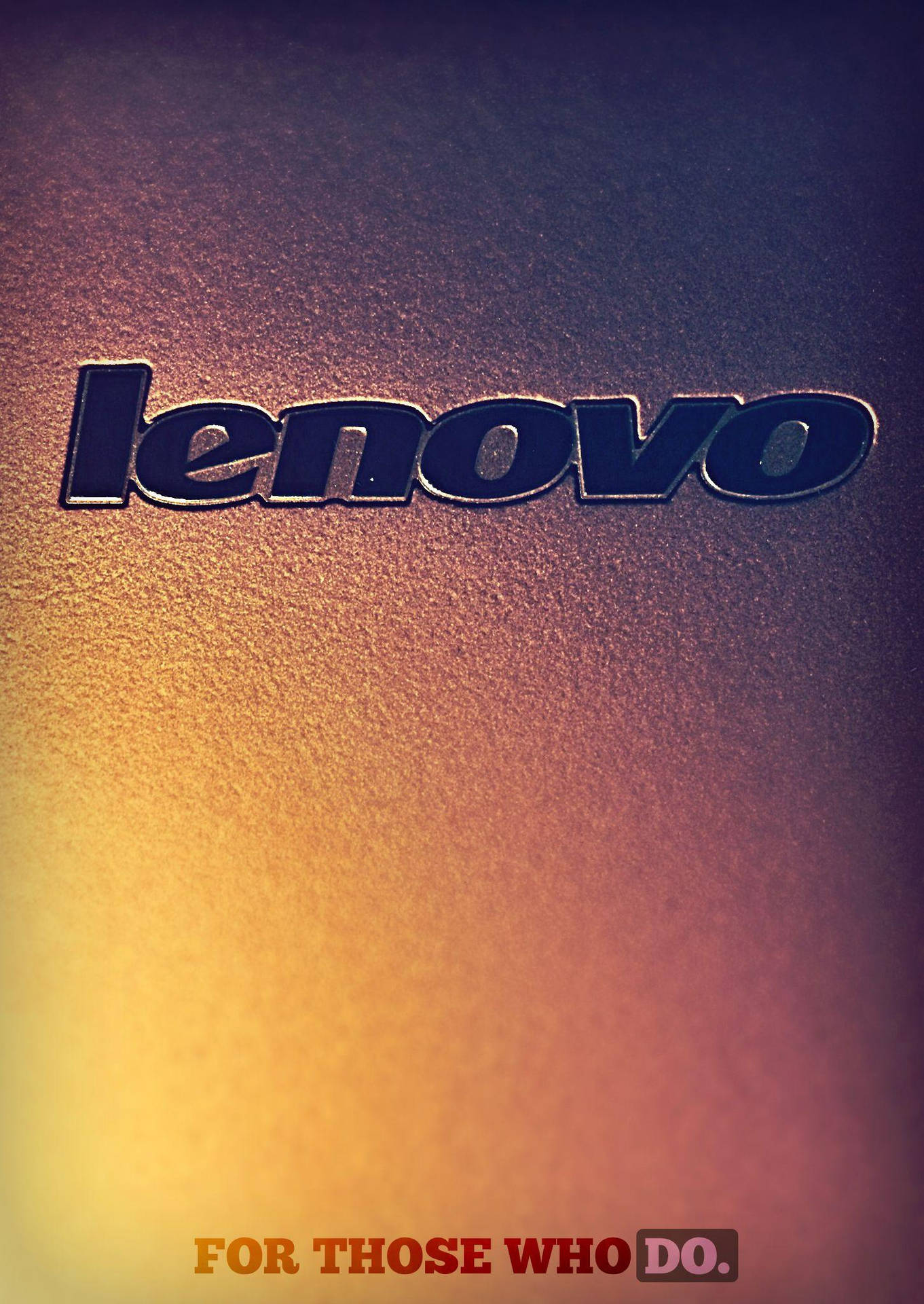 Datorbakgrundsbildmed Lenovo Hd-logotyp. Wallpaper