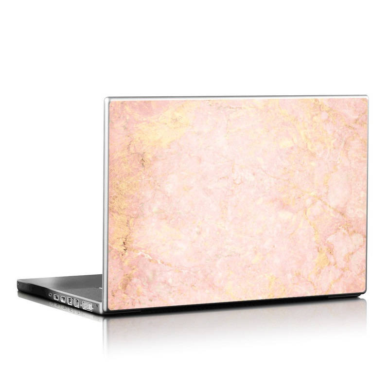 Laptoproségold Marmor Wallpaper