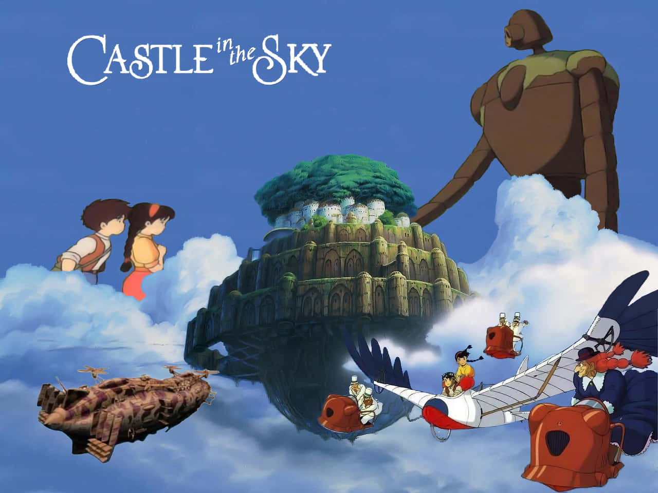 The legend of Laputa Castle In The Sky Wallpaper