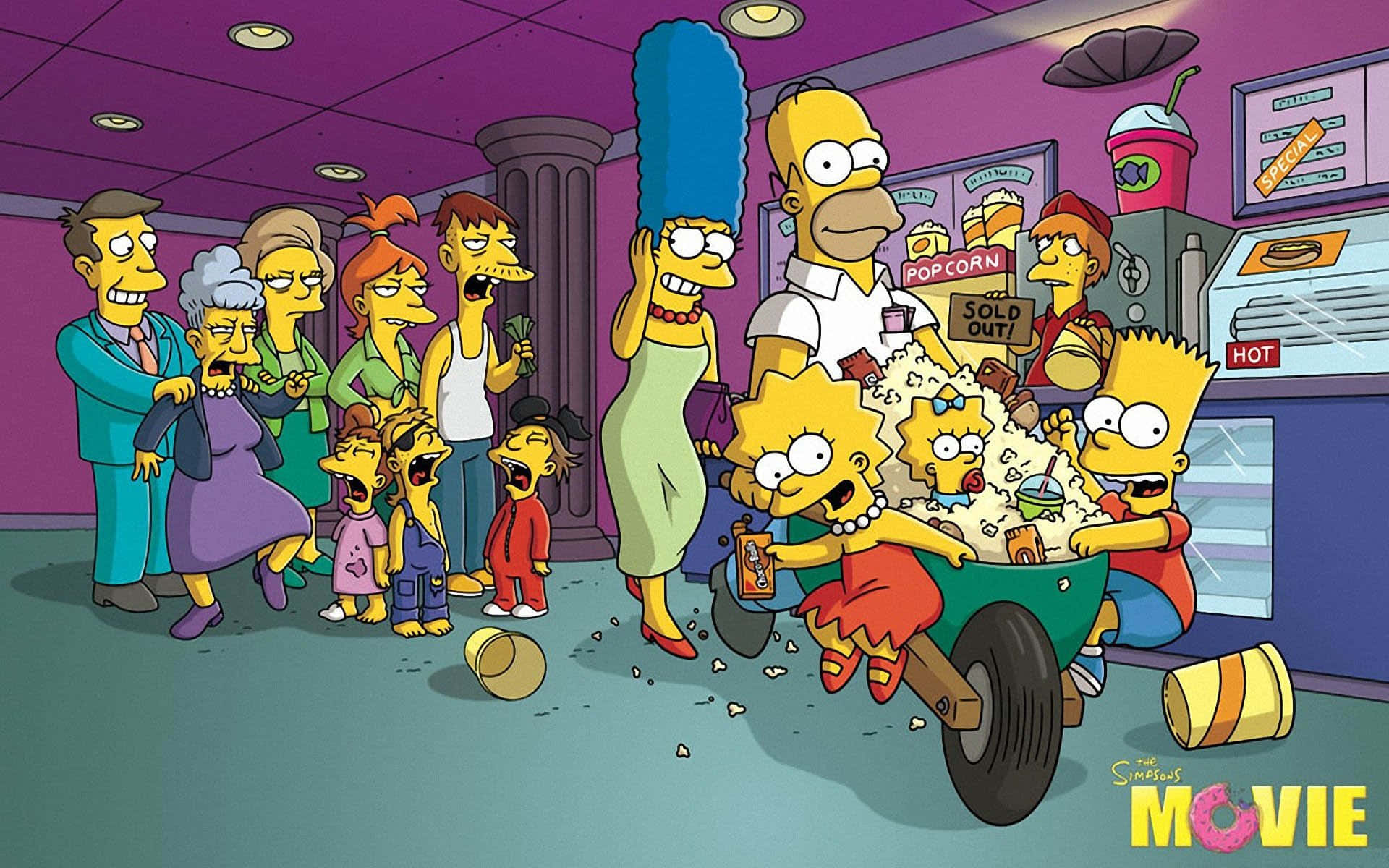 Laquerida Familia De Dibujos Animados: Los Simpsons