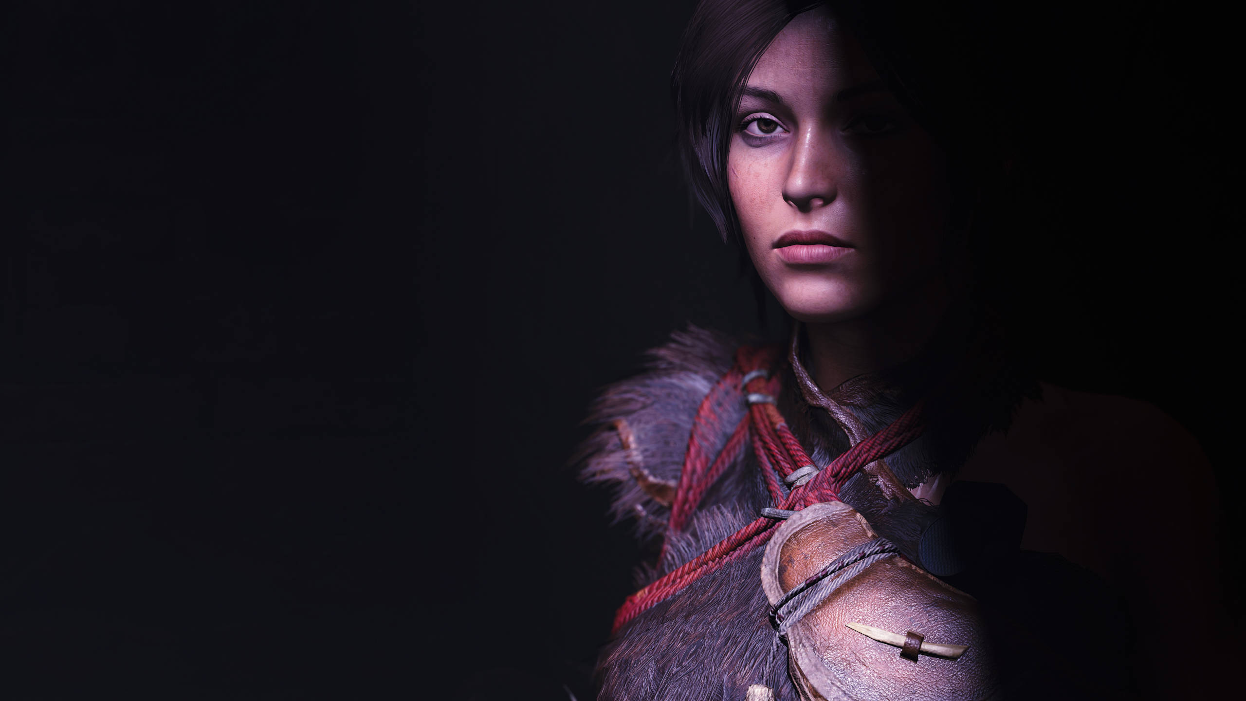 Lara Croft 2560 X 1440 Tomb Raider Wallpaper