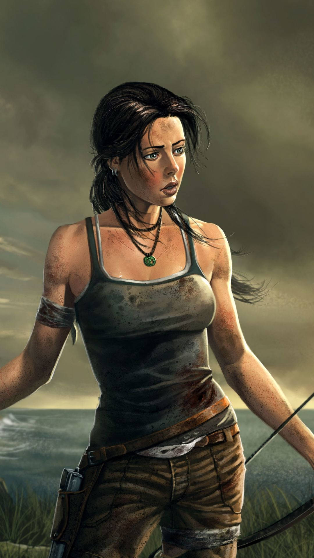 Lara Croft Iphone 1080 X 1920 Wallpaper