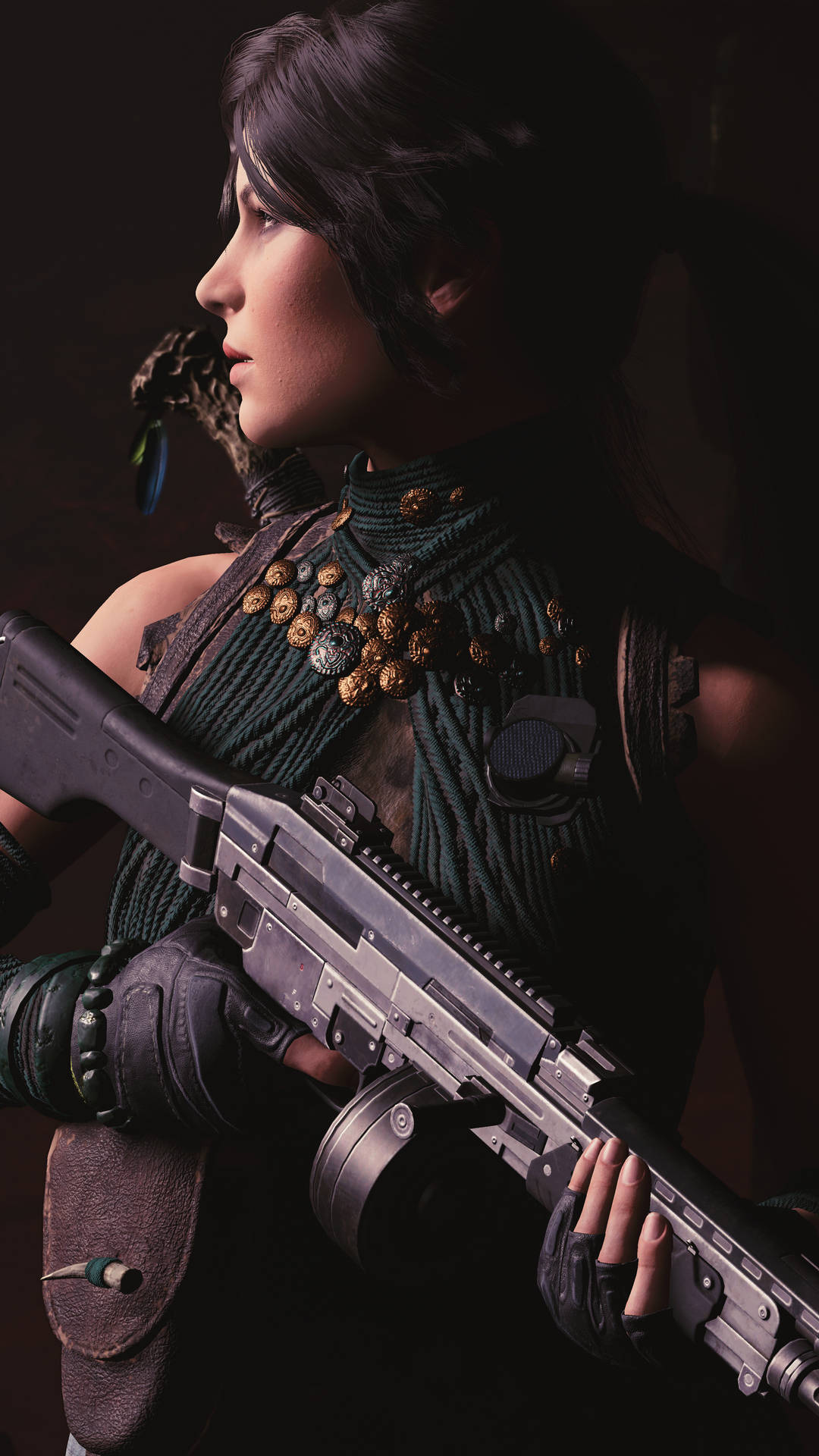 Make an adventure and discover with Lara Croft in your new iphone. Wallpaper