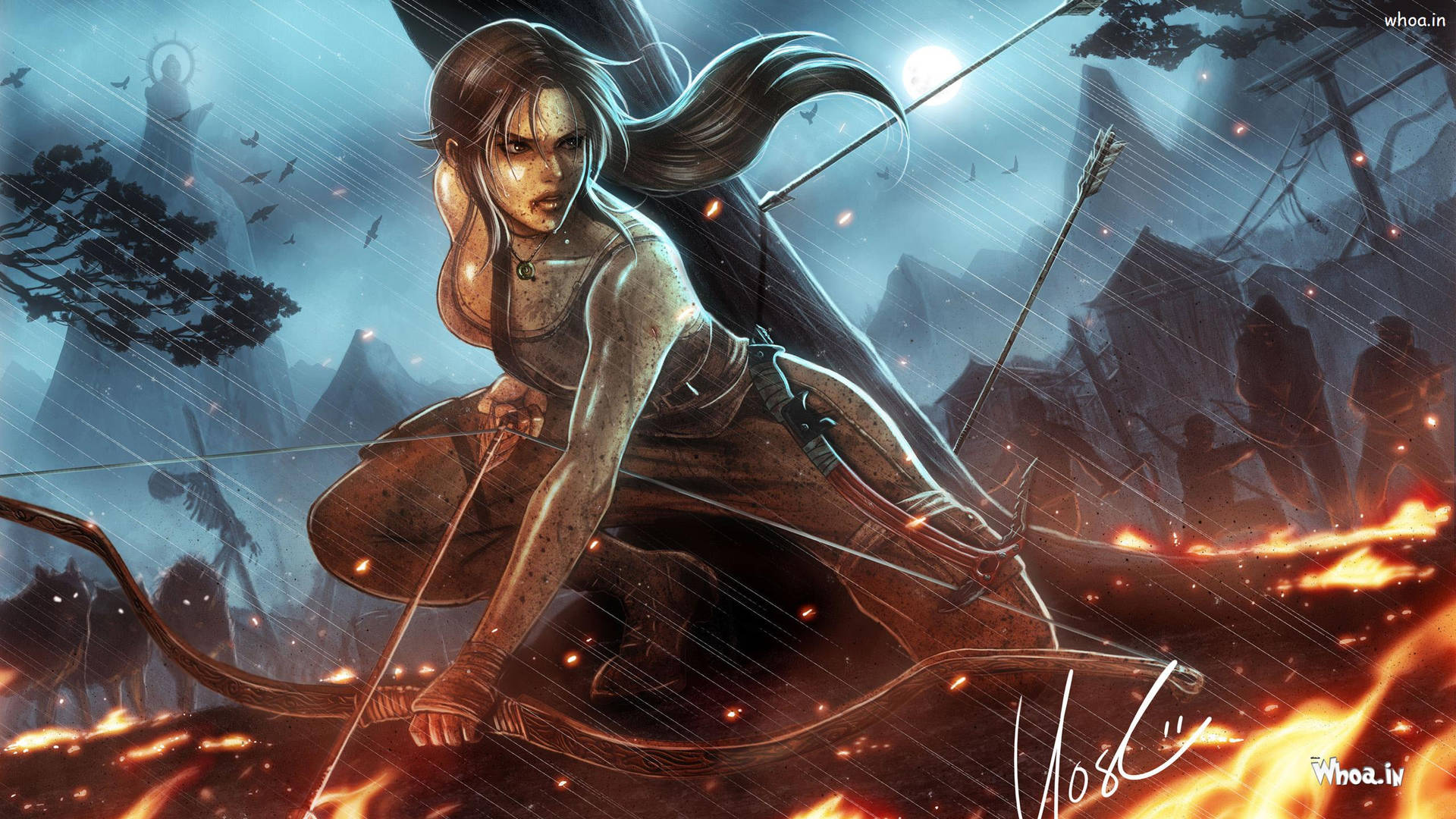 Lara Croft Tomb Raider Video Game Series Wallpaper
