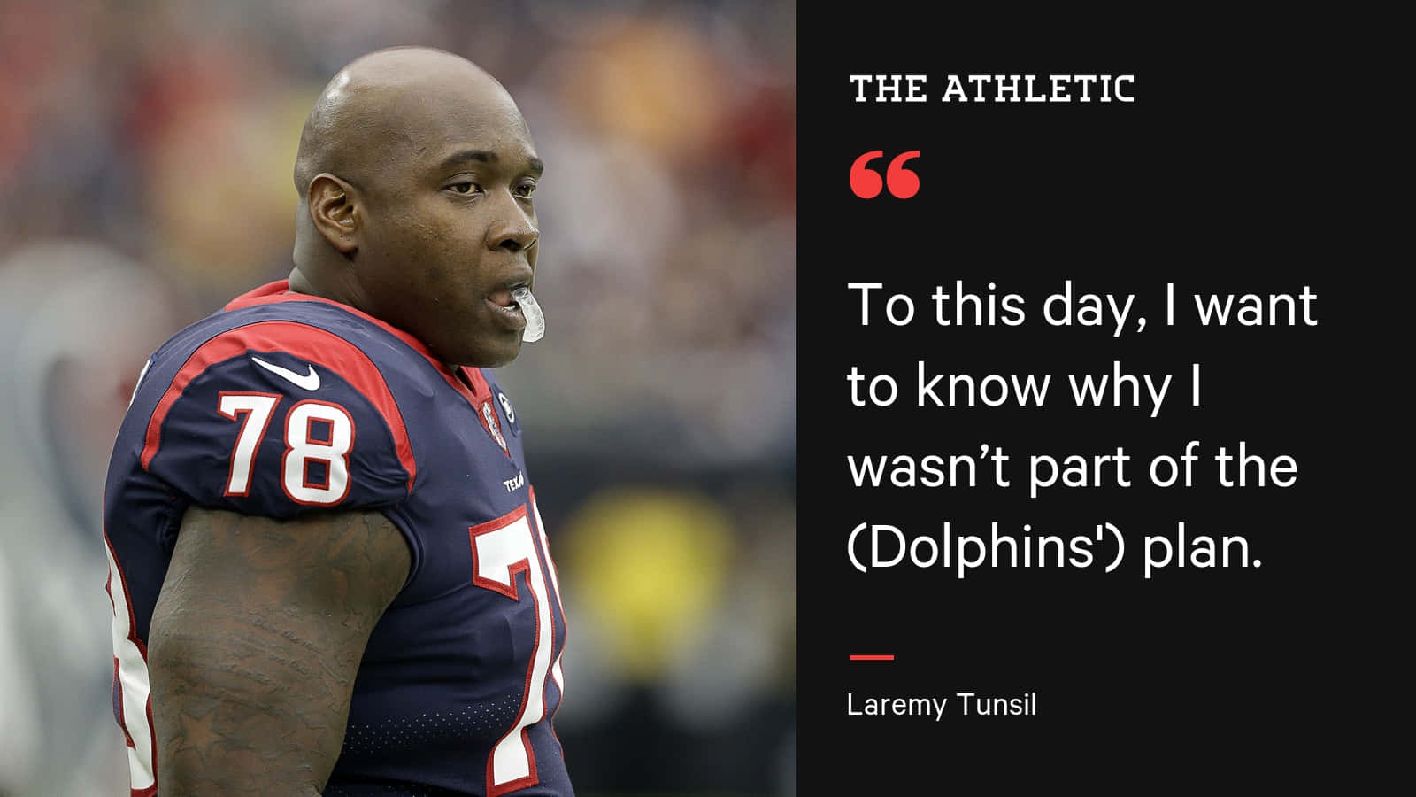 Laremy Tunsil Football Player Quotes Wallpaper