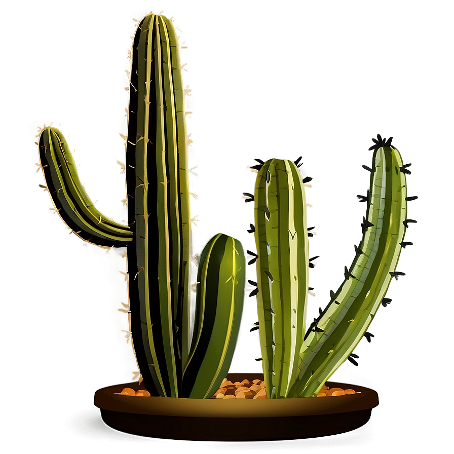 Large Cactus Png Gsx63 PNG