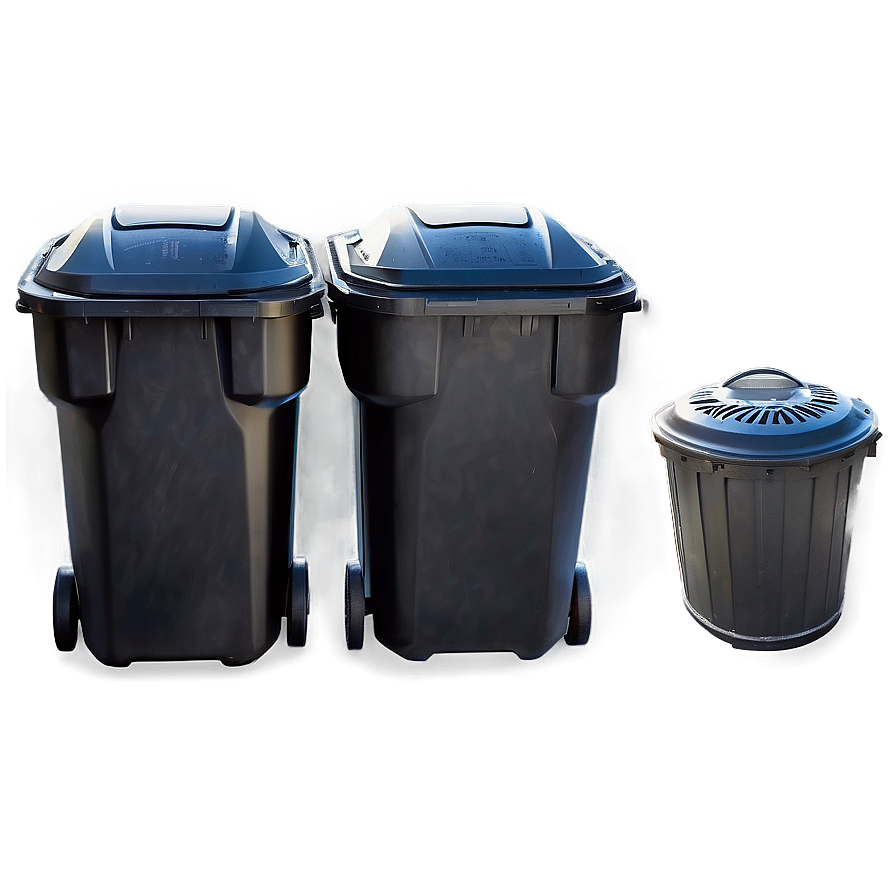 Large Capacity Garbage Can Png 05042024 PNG