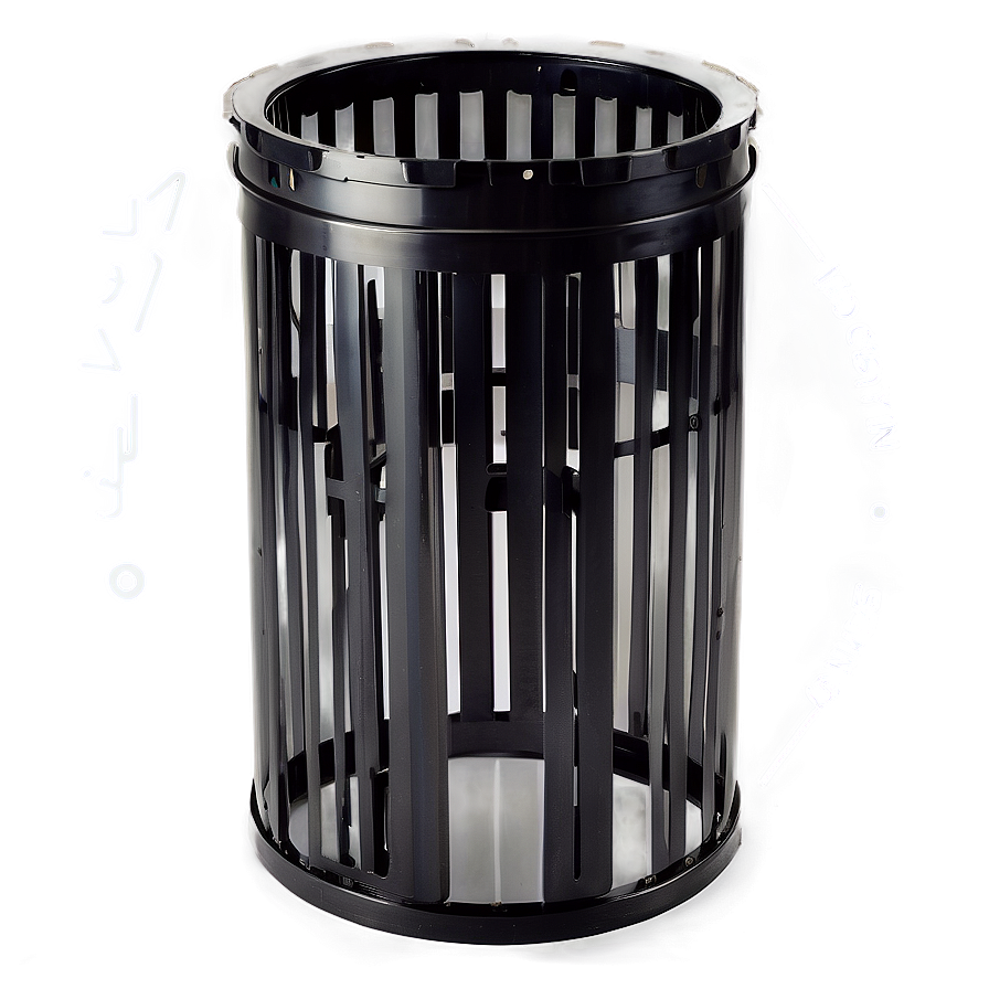 Large Capacity Trash Bin Configuration Png Tne PNG