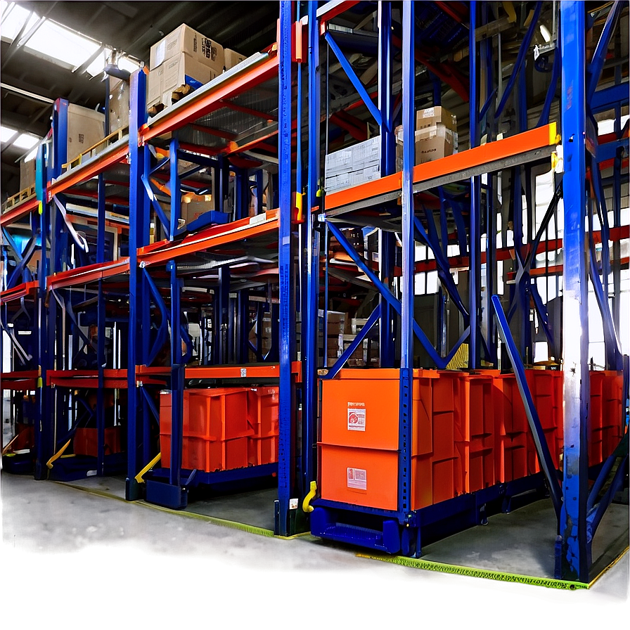 Large Capacity Warehouse Storage Png Grq88 PNG