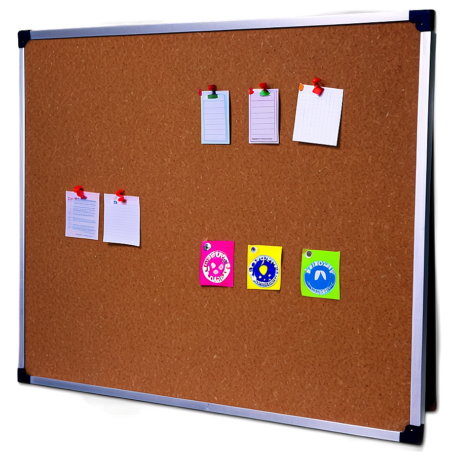 Large Cork Board Displays Png 06202024 PNG