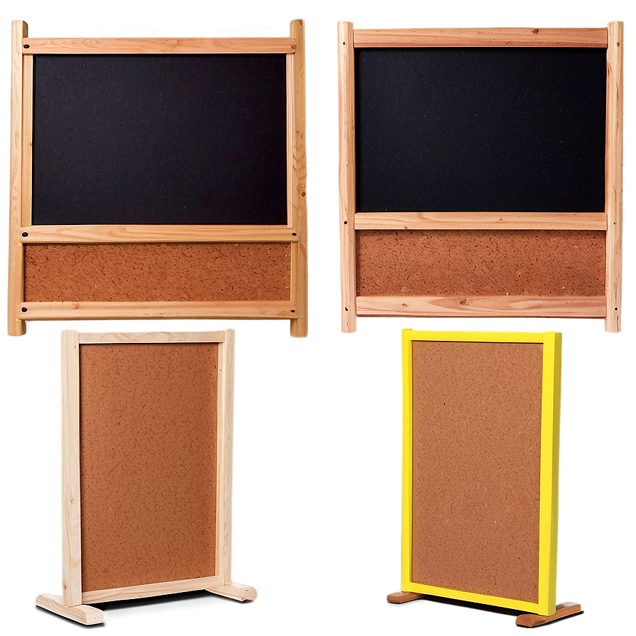 Large Cork Board Displays Png 06202024 PNG