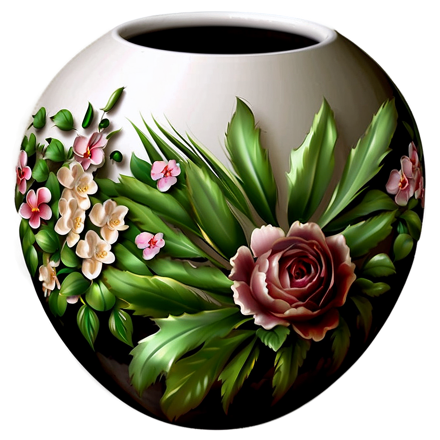 Large Flower Vase Png 37 PNG