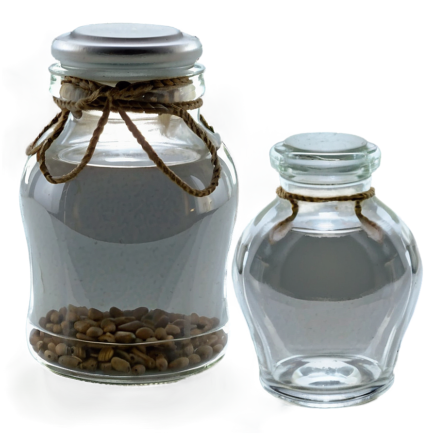 Large Glass Jar Png Rsm61 PNG