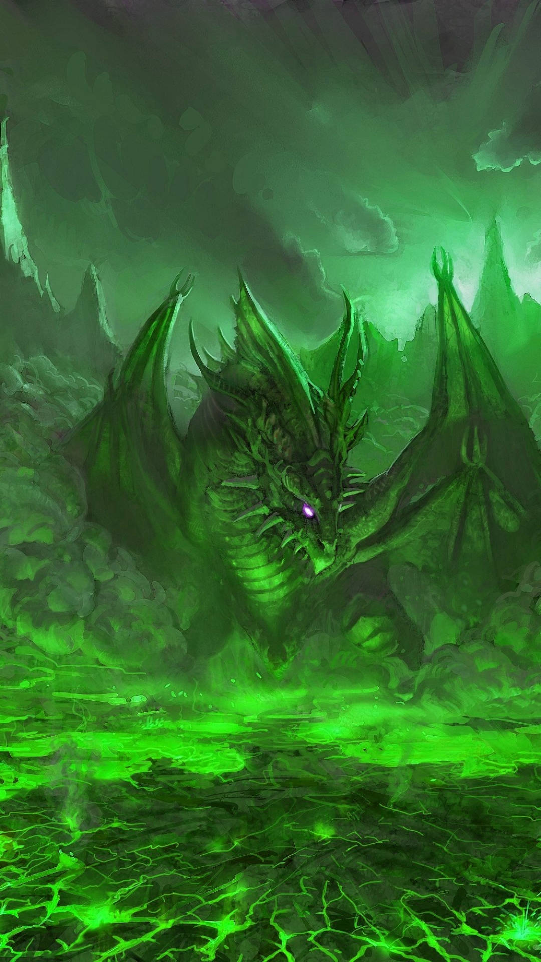 Large Green Dragon Lair