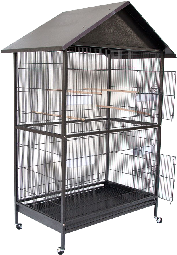 Large Outdoor Bird Aviary Cage PNG