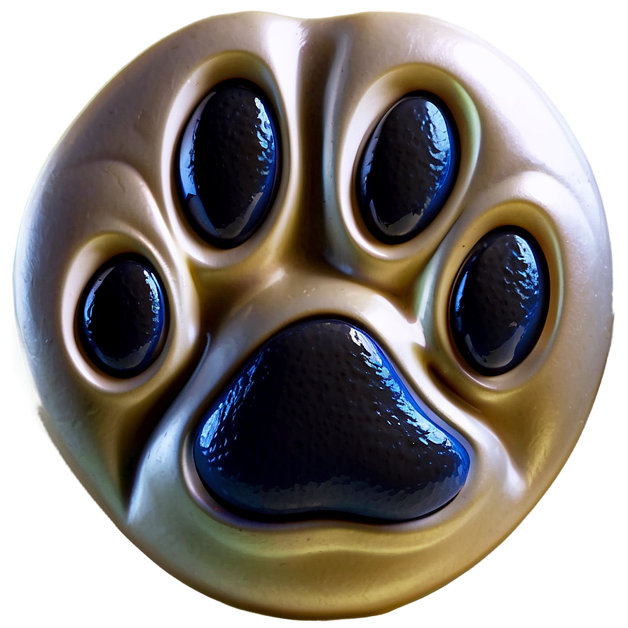 Large Paw Print Png 05042024 PNG