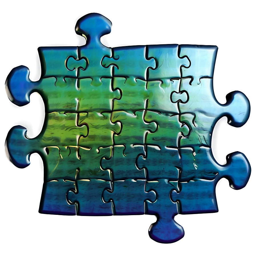 Large Puzzle Pieces Png 06132024 PNG