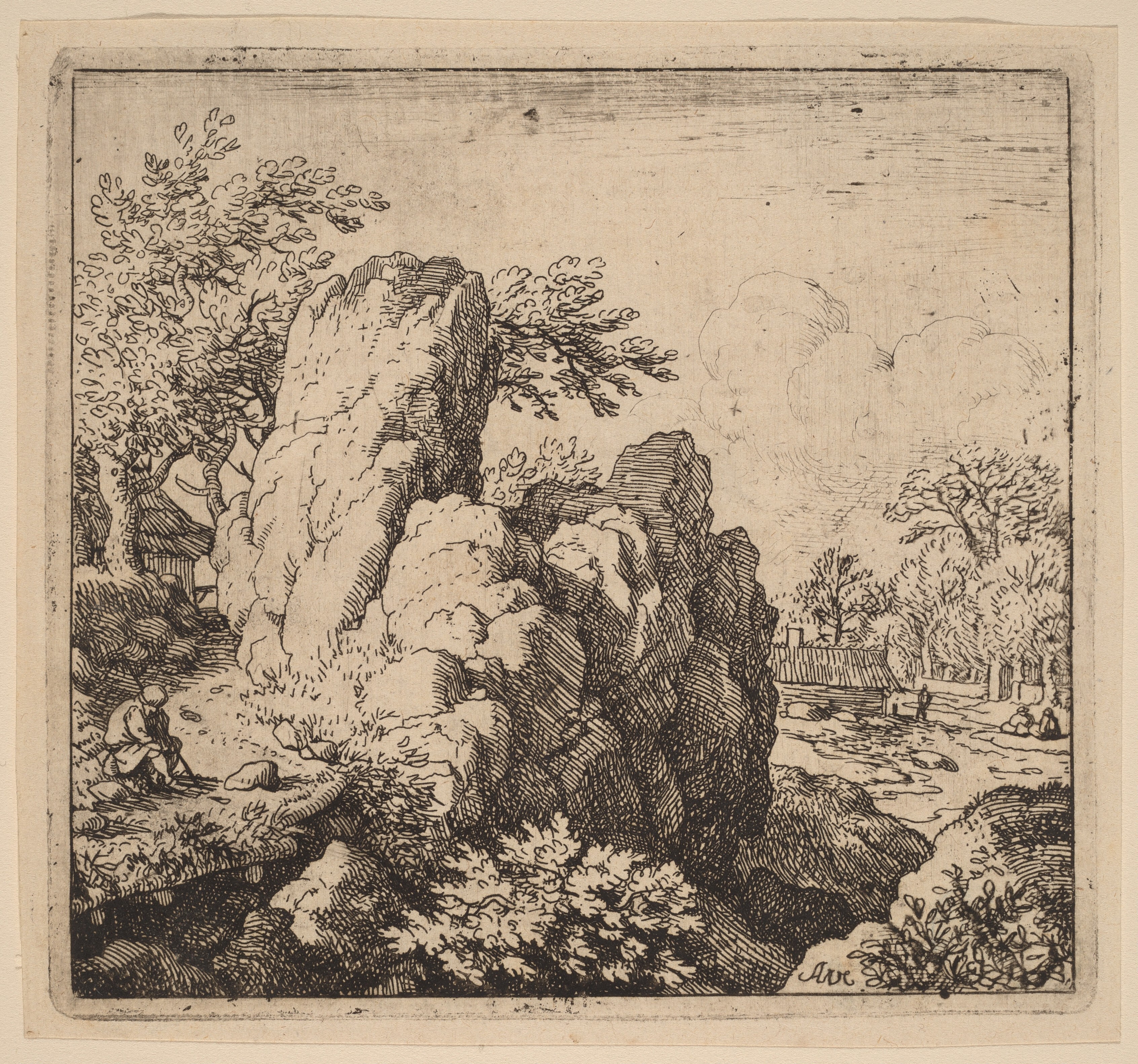 Large Rock Wallpaper