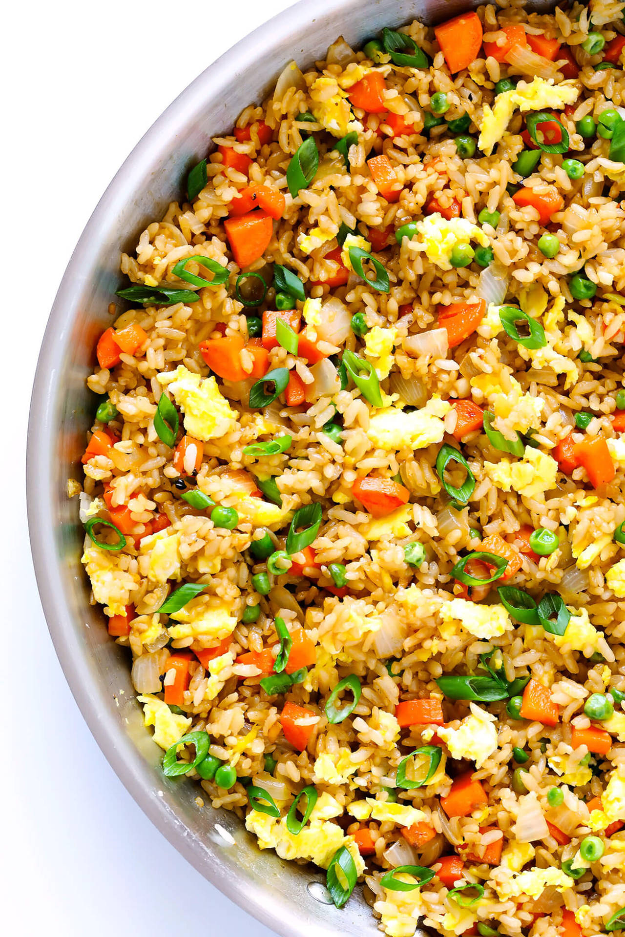 Large Serving Of Fried Rice Wallpaper