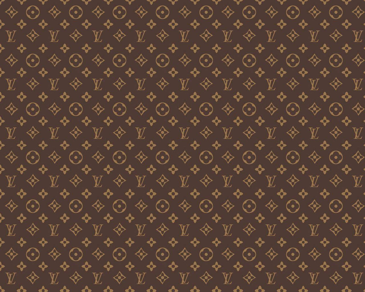 Large Smooth Surface Vintage Louis Vuitton Background