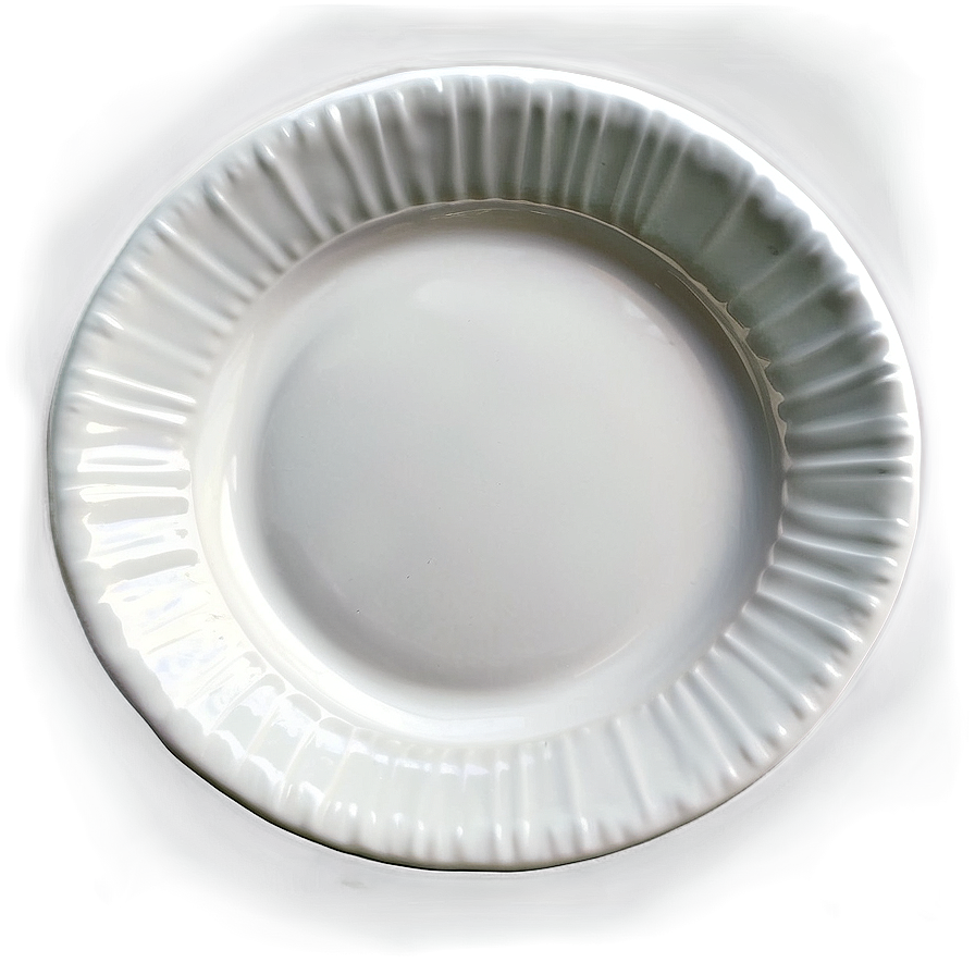 Large White Plate Png Lkp98 PNG