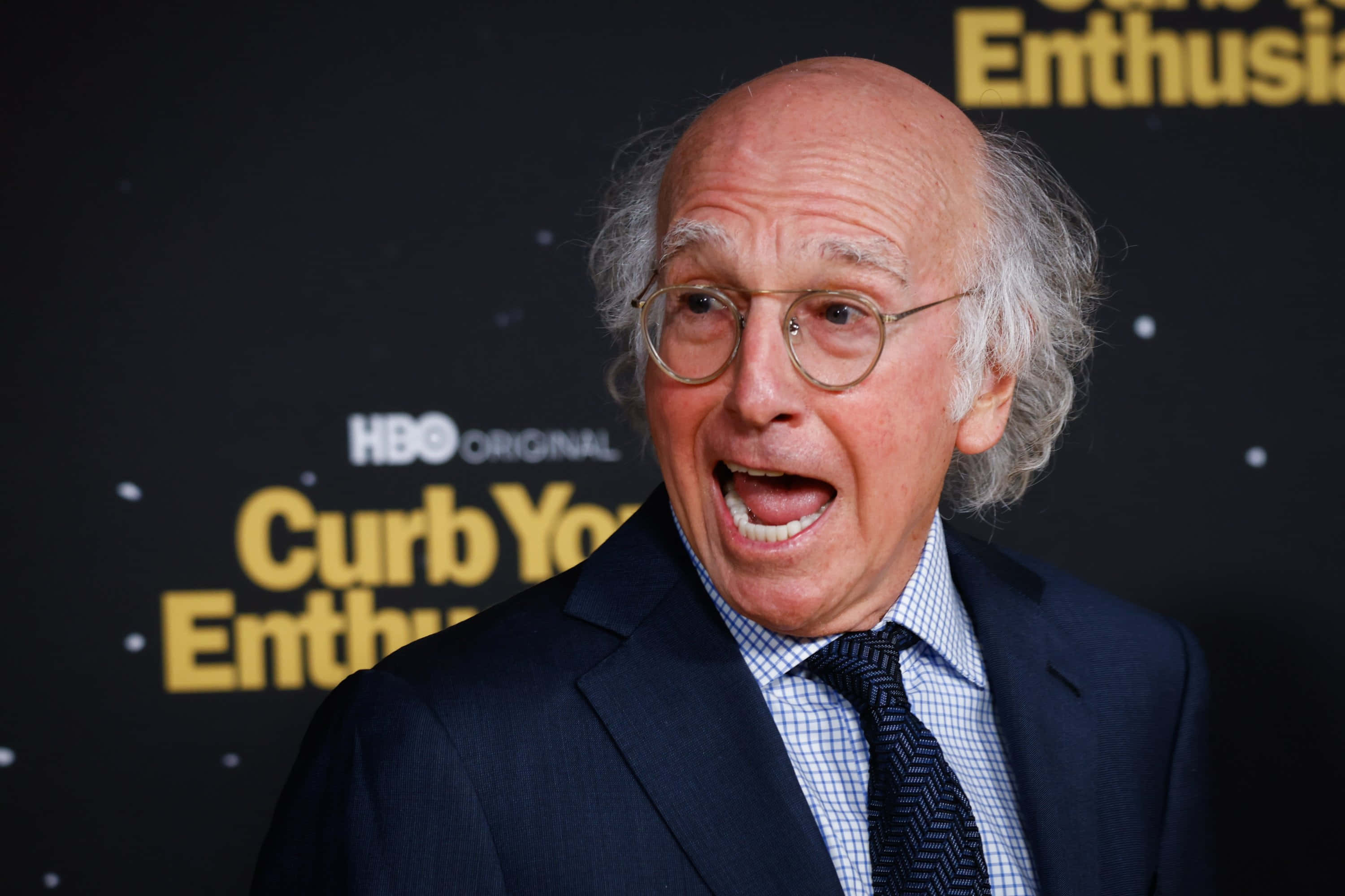 Larry David, famous actor, writer and producer Wallpaper