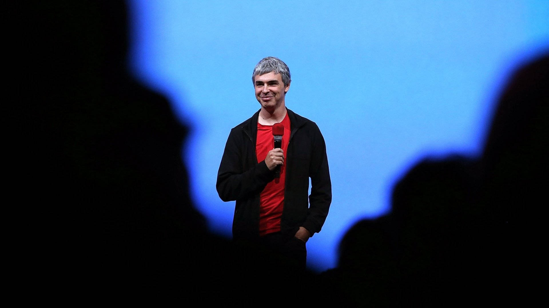 Larry Page Google Founder Speech Photography Wallpaper