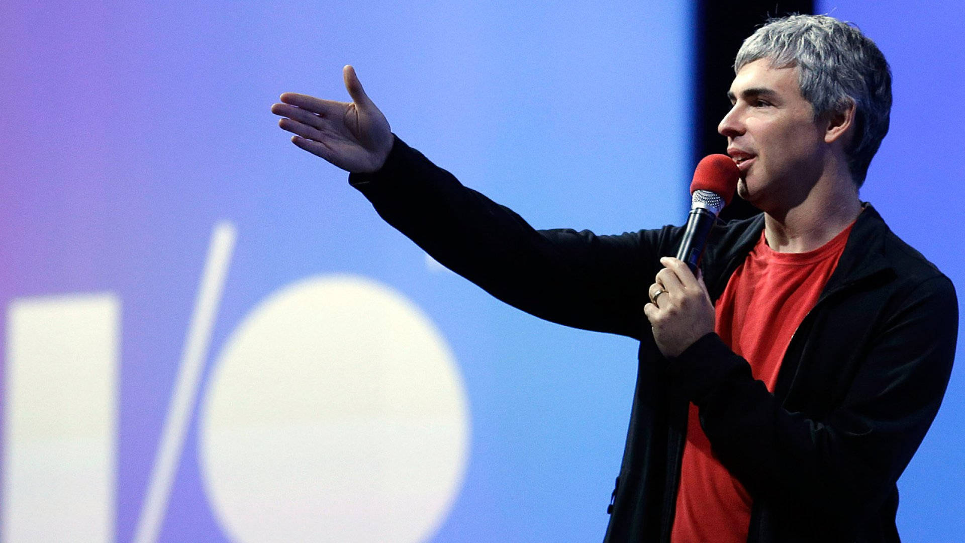 Larry Page Google Io Forum Photography Wallpaper