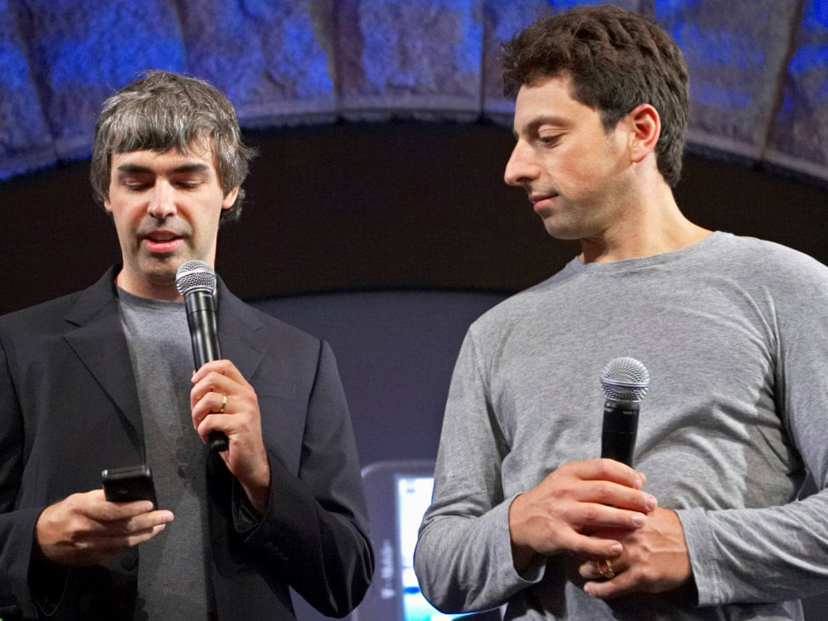 Larry Page Sergey Brin Forum Photography Wallpaper