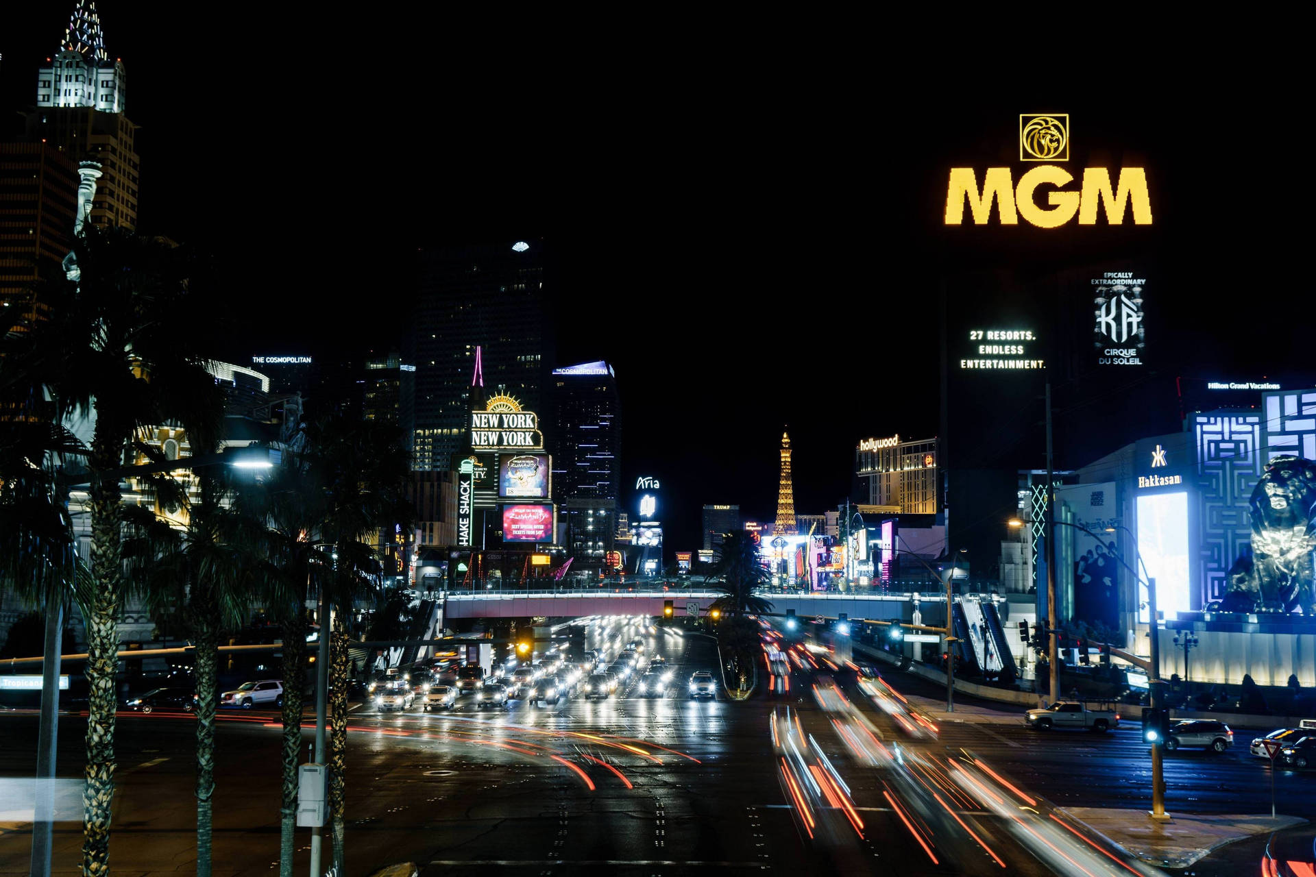 Las Vegas 4k MGM Grand Wallpaper