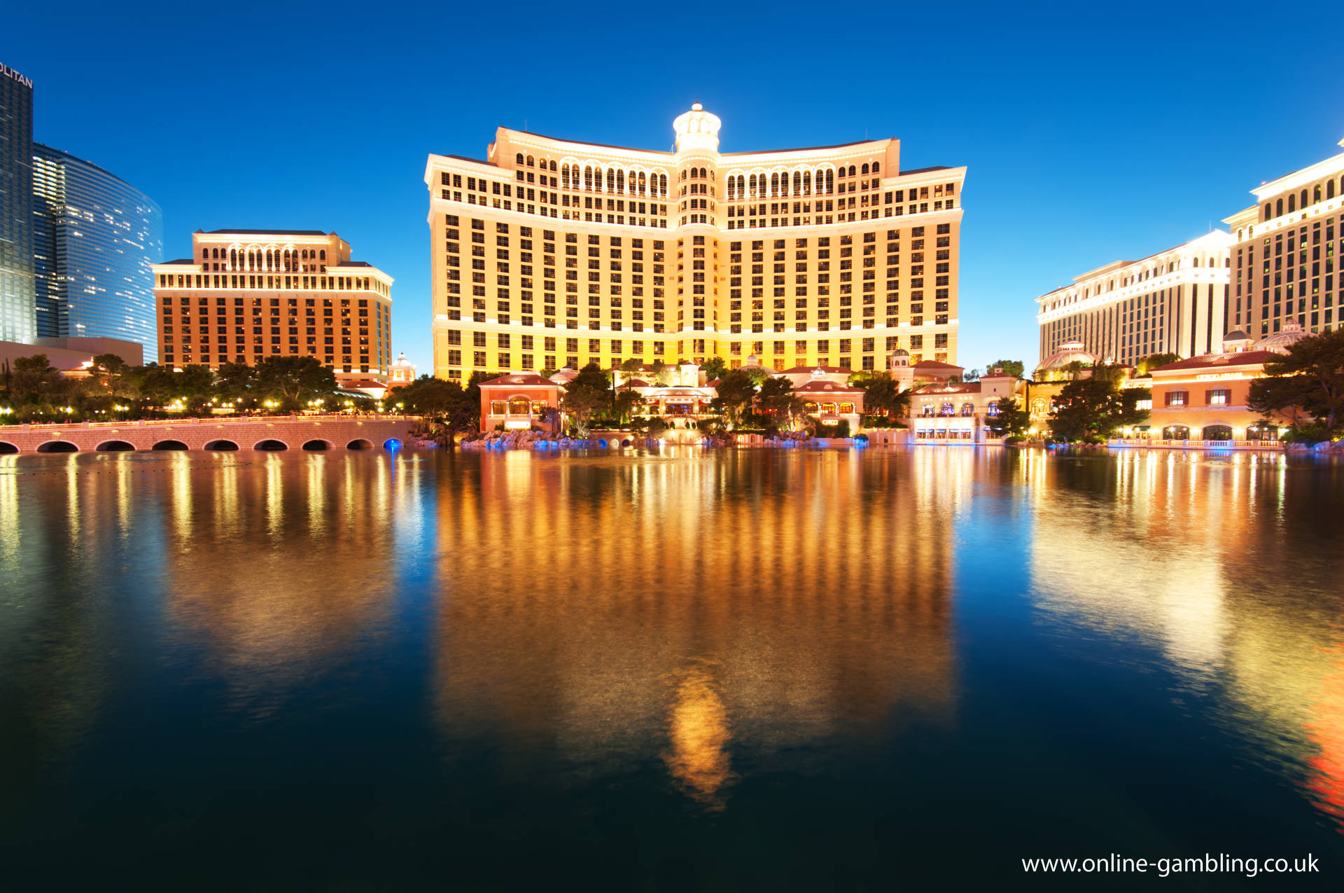 Las Vegas 4k Bellagio Hotel And Casino Wallpaper