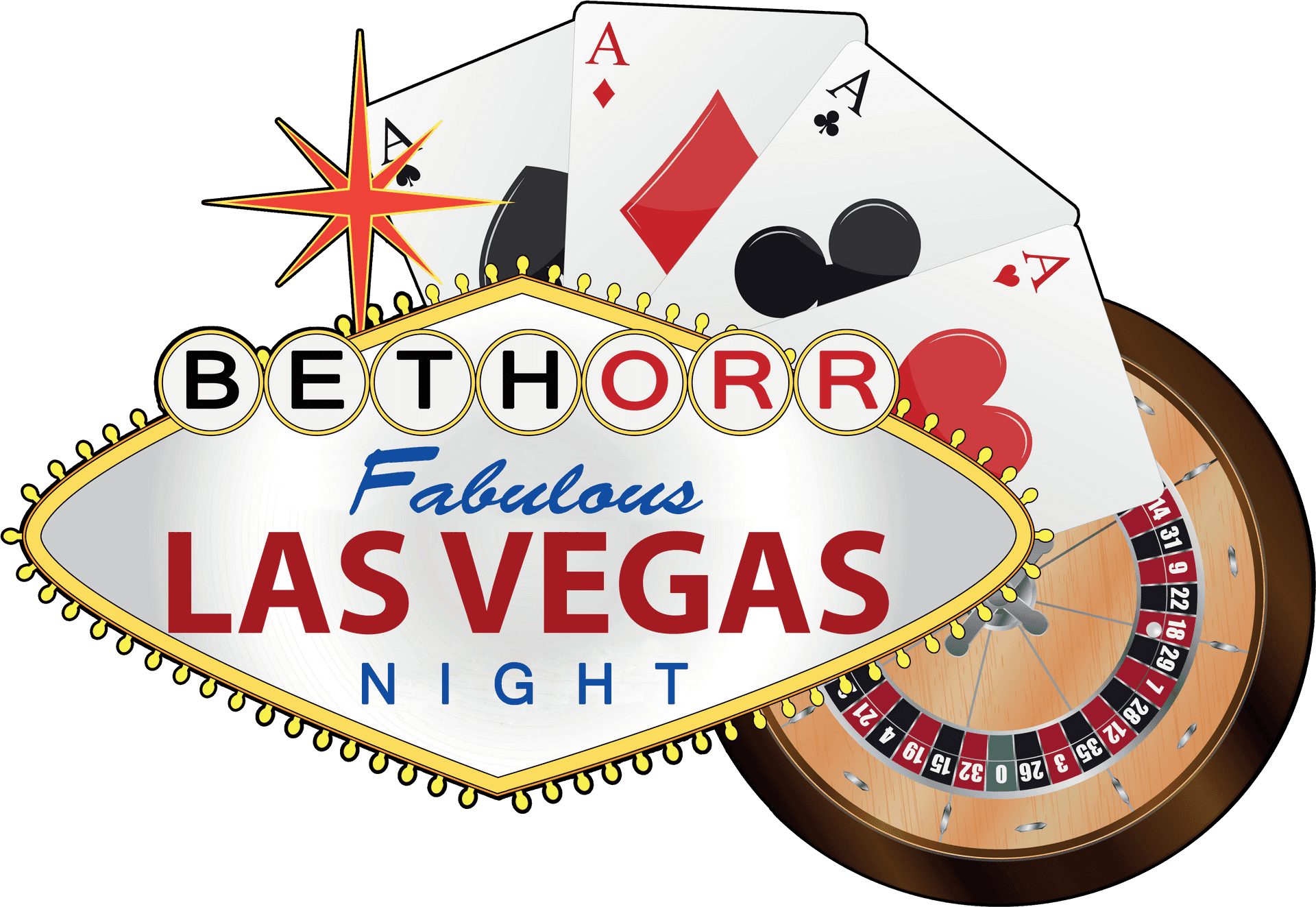 Las Vegas Casino Night Theme PNG