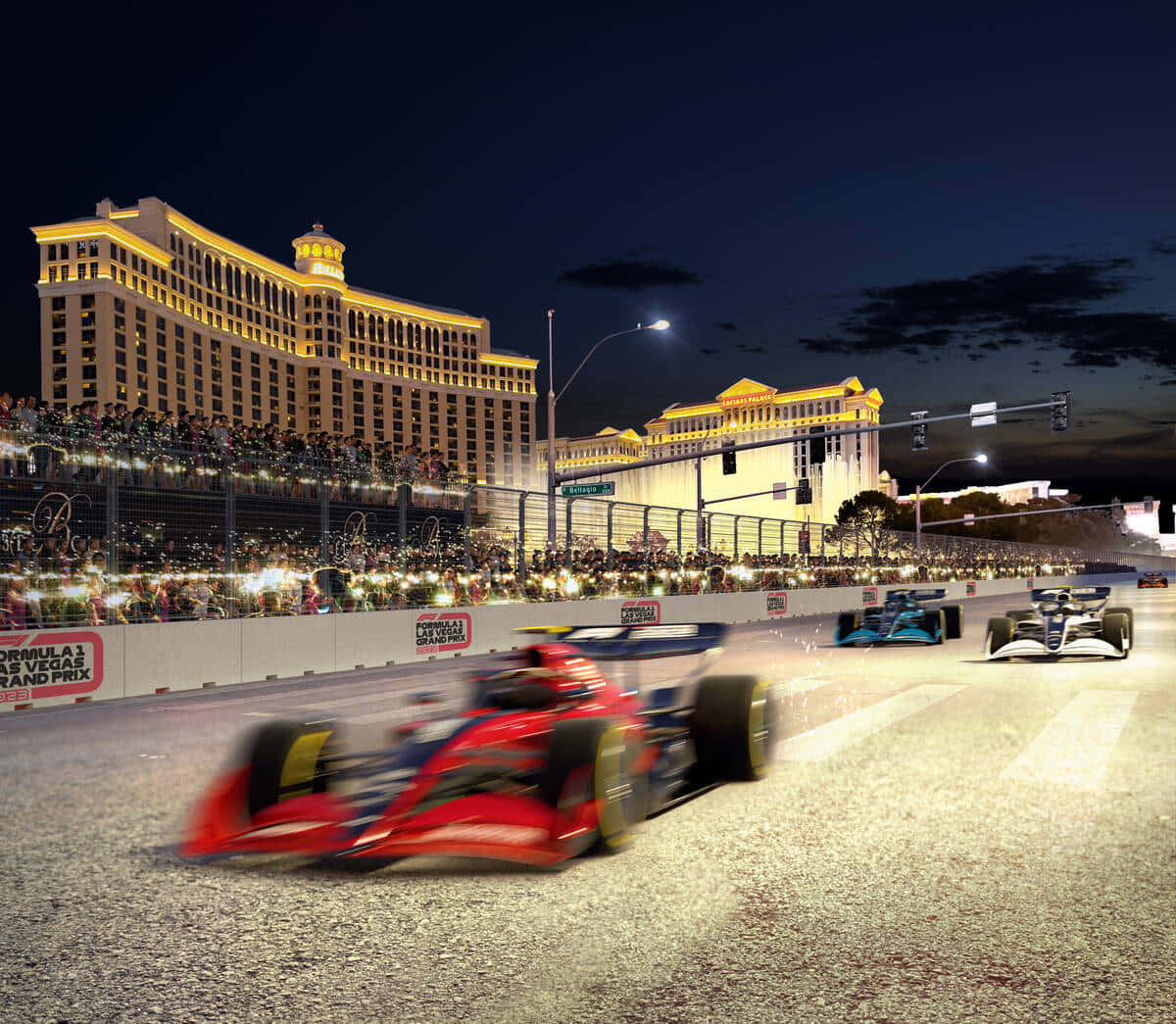 Las Vegas Grand Prix Night Race Wallpaper