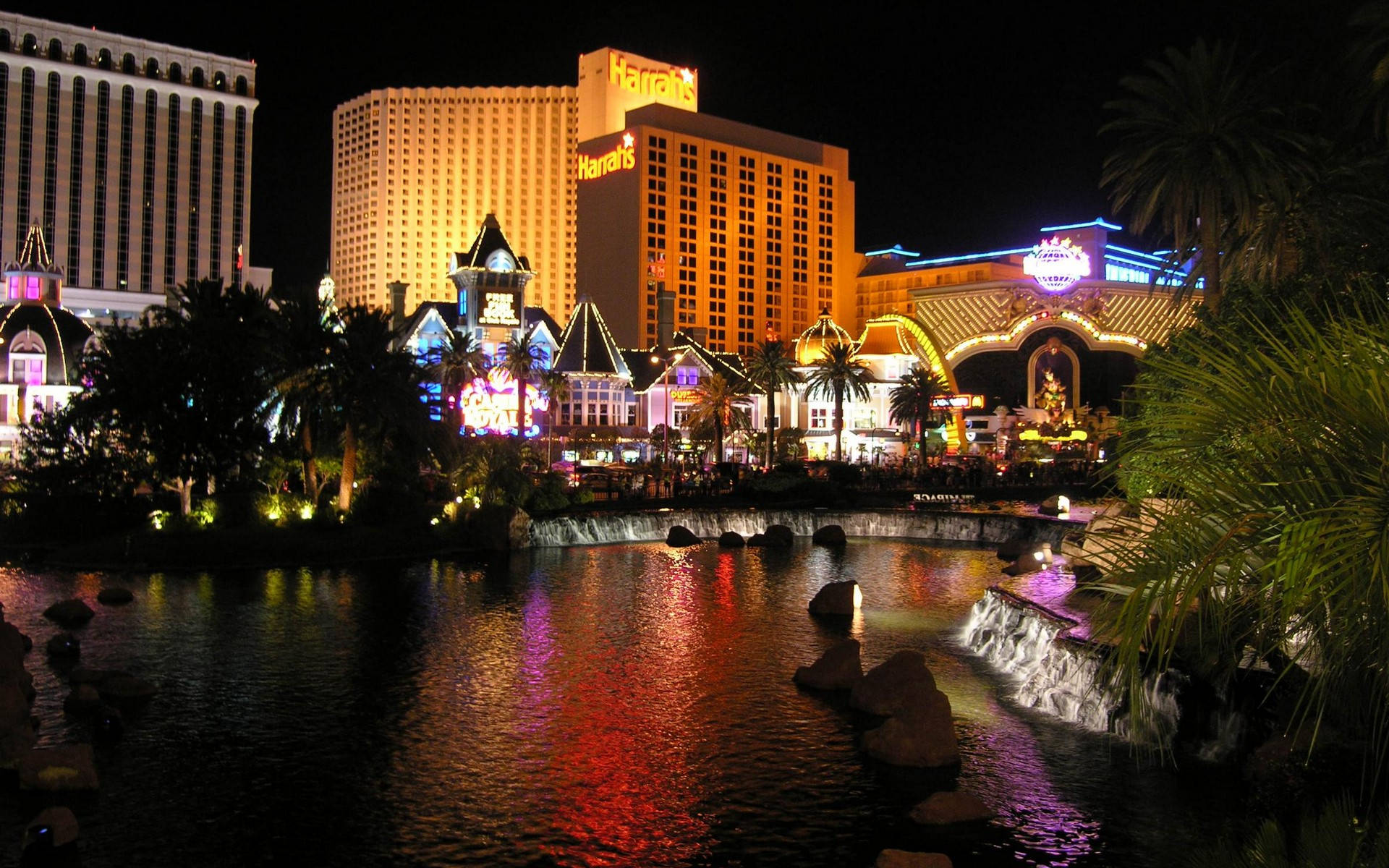 Las Vegas Harrah's Hotel And Casino Wallpaper
