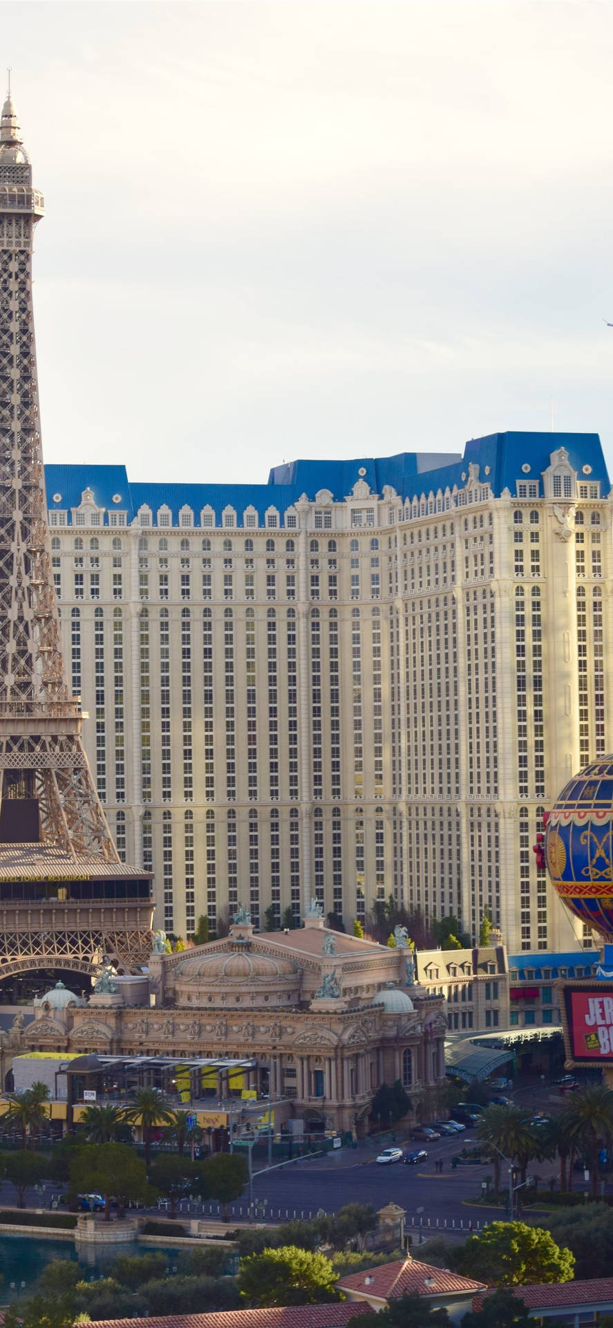 Las Vegas Iphone Paris Casino Hotel Wallpaper