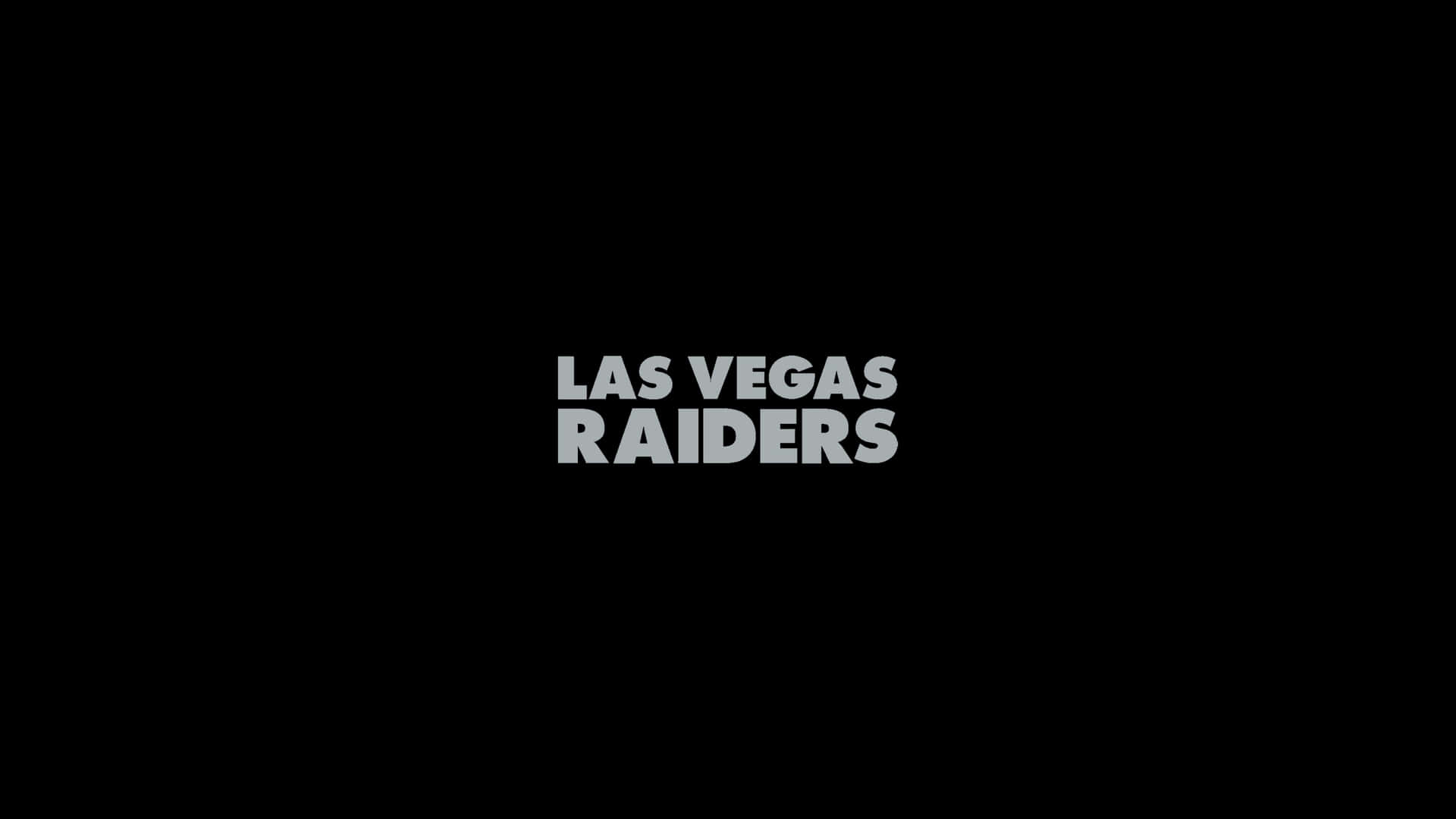 Las Vegas Raiders Logo Black Background Wallpaper