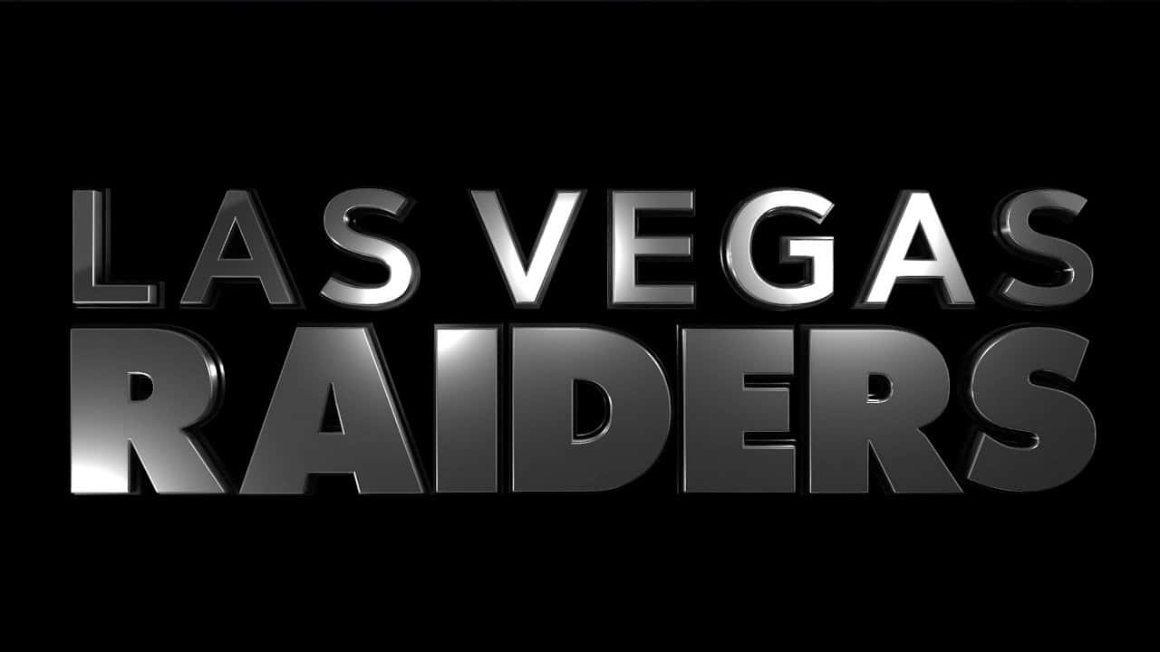 Las Vegas Raiders Logo Black Background Wallpaper