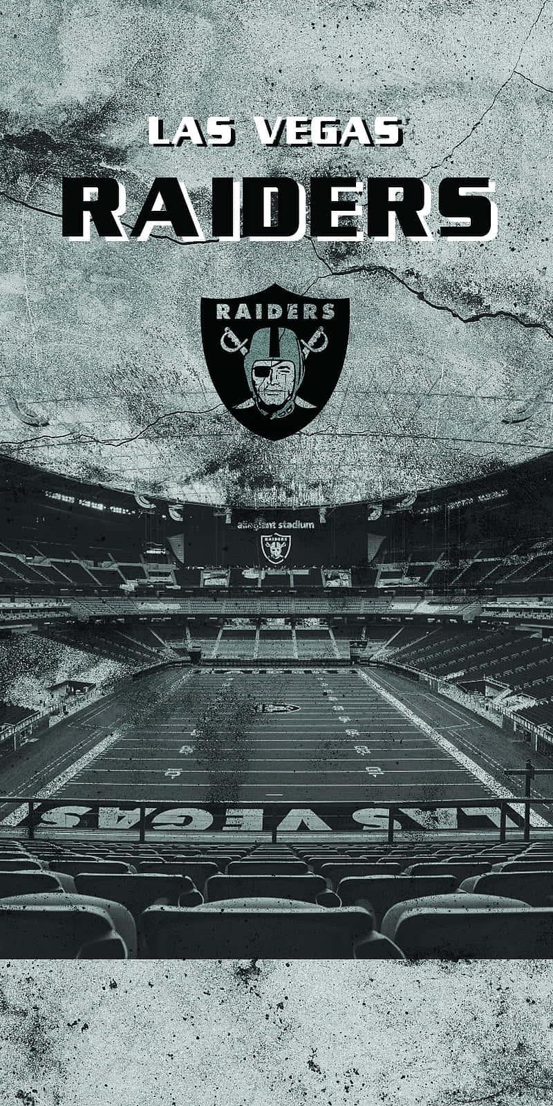 Las Vegas Raiders Stadium Artwork Wallpaper