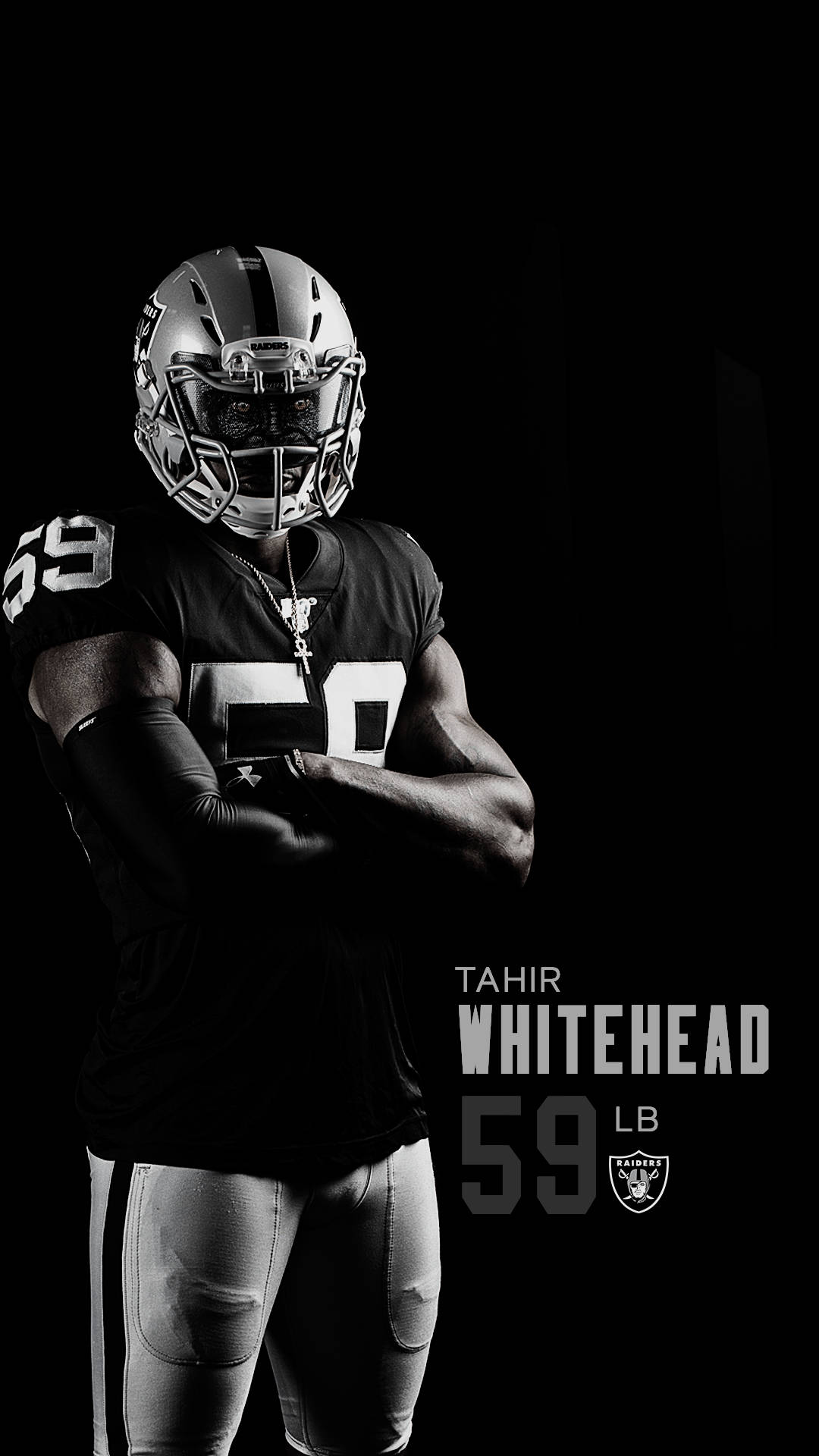 Las Vegas Raiders Tahir Whitehead Wallpaper