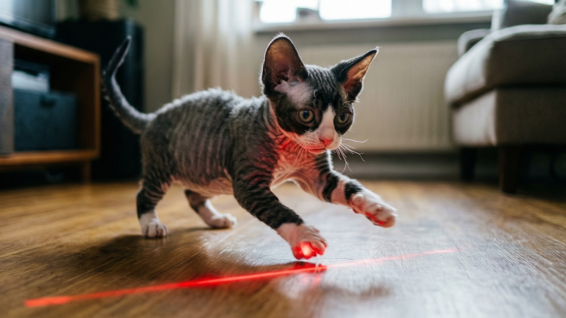 Laser Chase Fun Bakgrunner
