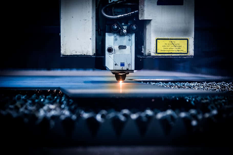 Laser Cutting Machine Wallpaper