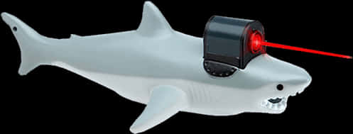 Laser Equipped Shark PNG