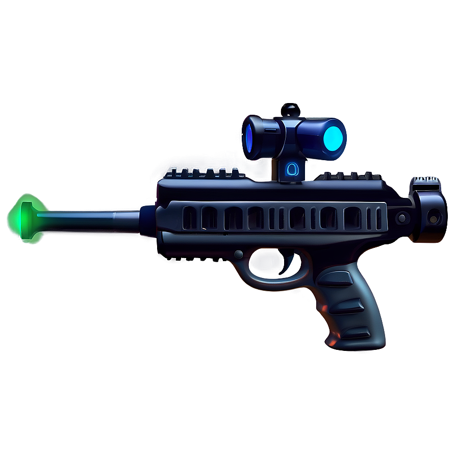 Laser Gun Transparent Png 05252024 PNG