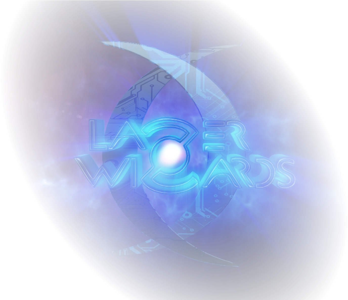 Laser Wizards Game Logo PNG