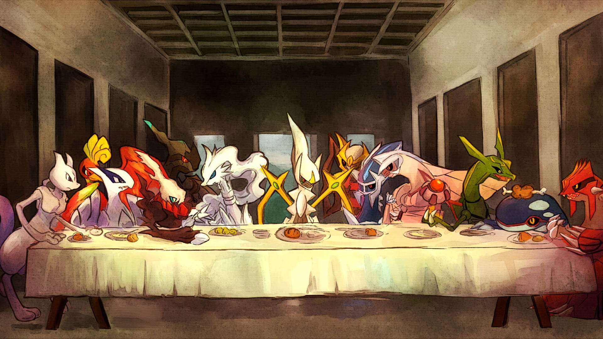 Last Supper With Lugia