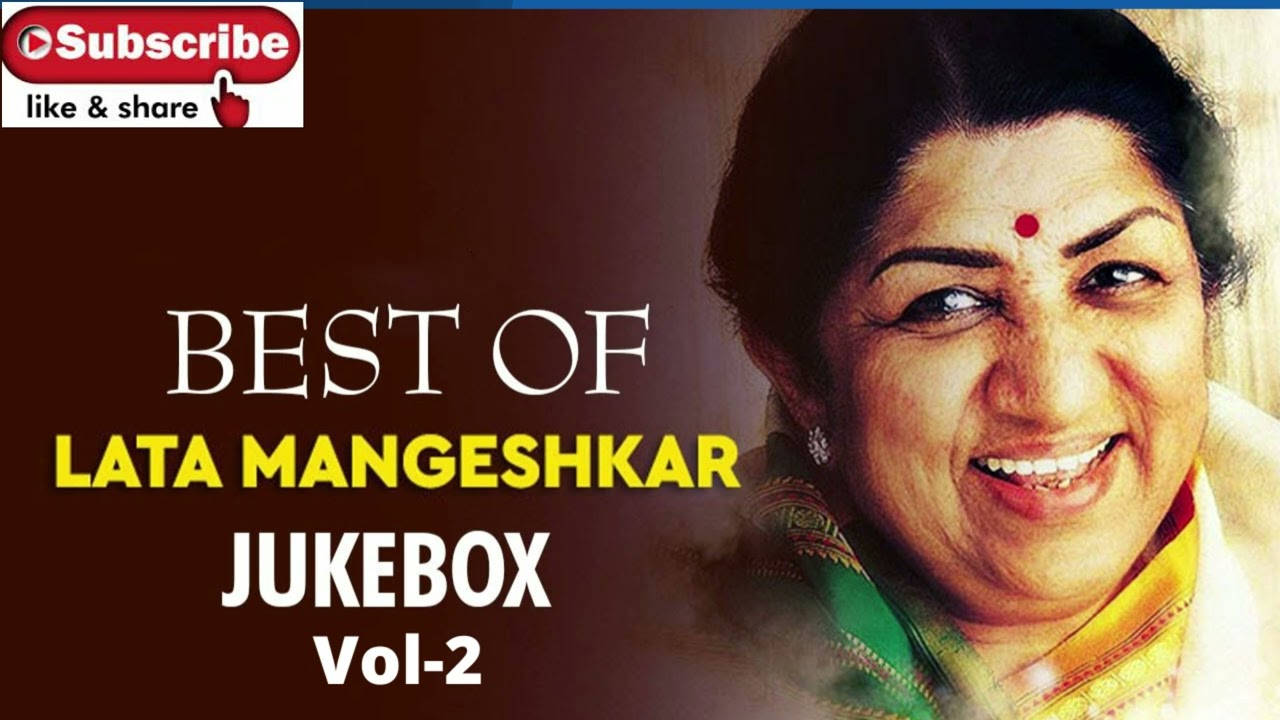 Lata Mangeshkar Jukebox Album Cover