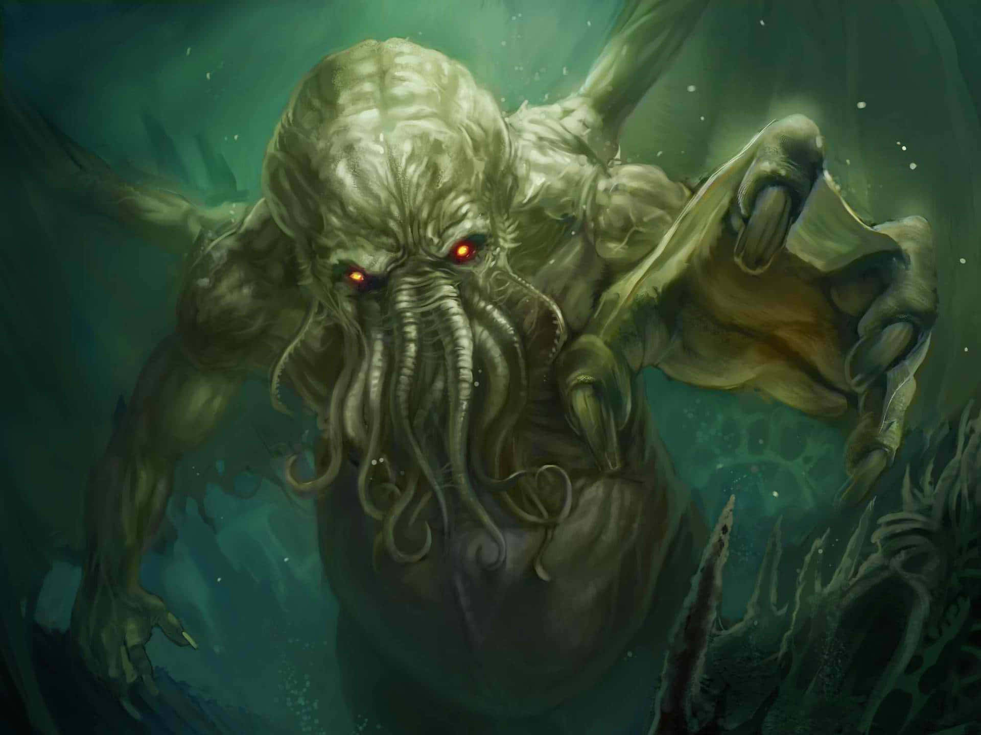 Latent Sea Creature Monster Wallpaper
